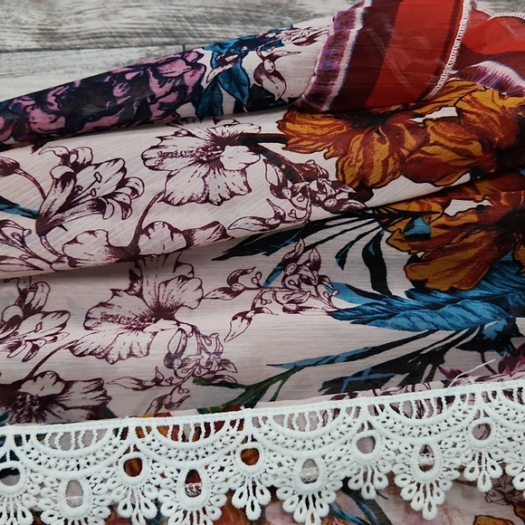 Fall color kimono - Picture 5 of 7